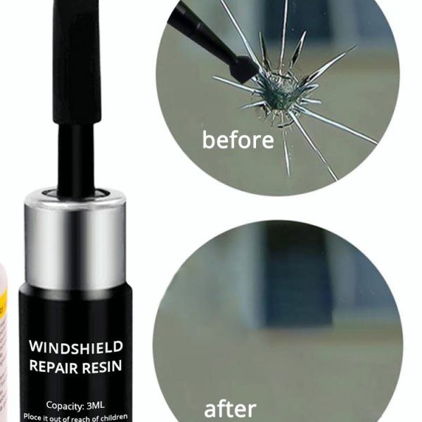Windshield Crack Repair Kit– Stops Cracks Instantly